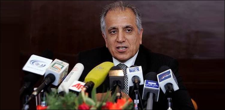 US envoy Khalilzad briefs Afghan President Ghani on talks with Taliban