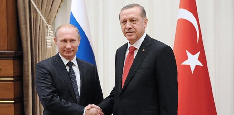 'Friends' Erdogan and Putin vow to coordinate actions in Syria