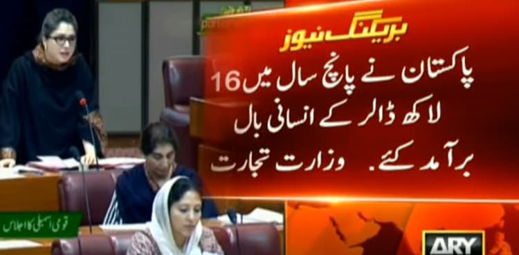 Pakistan exported human hair worth $1.6m in five years