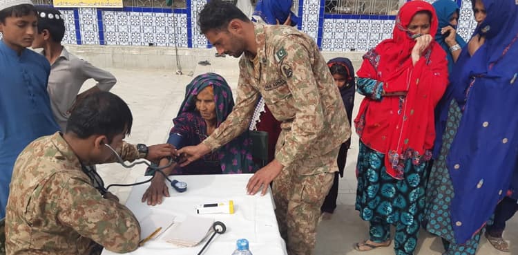 Army establishes free medical camp in Tharparkar