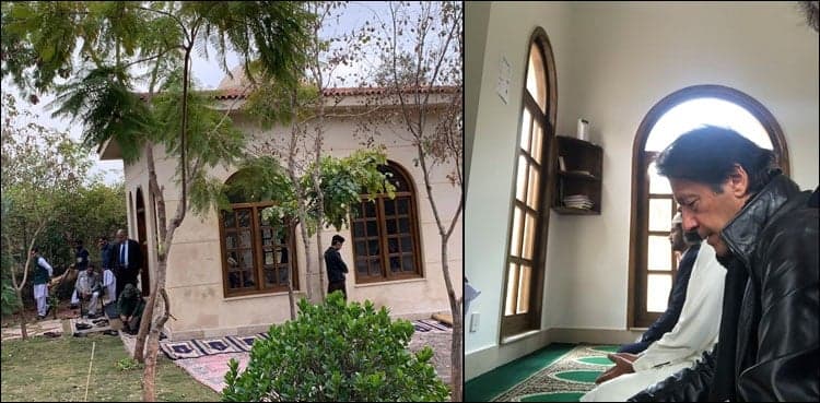 Mosque inside PM Khan’s residence holds first Friday prayers