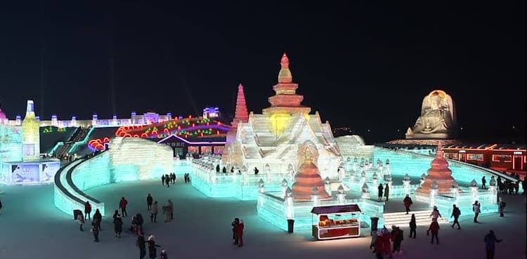 'It’s like Disneyland in winter'