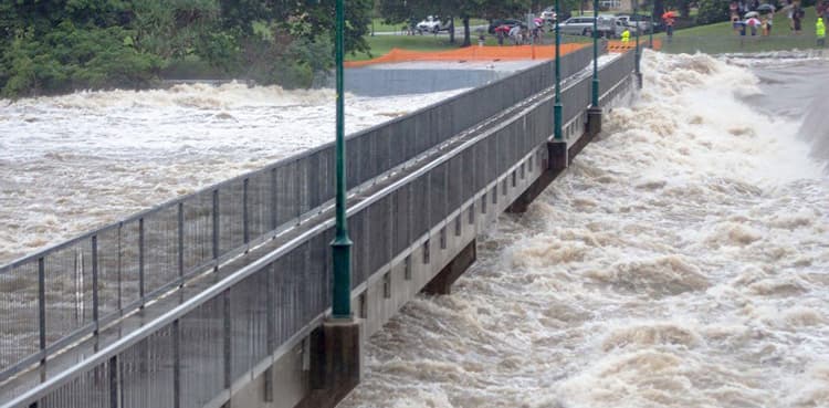 Streets turned into rivers as once-in-a-century flooding hits Australia