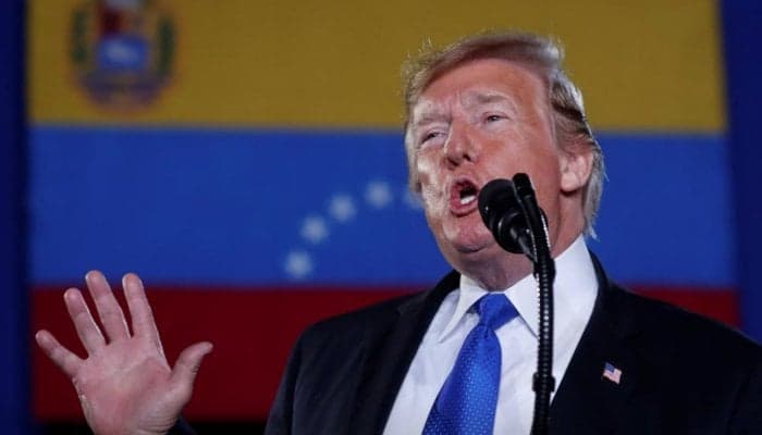 Trump urges Venezuelan military to abandon Maduro or 'lose everything'