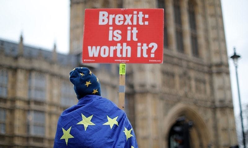 UK says Brexit defeat in parliament ‘a hiccup’