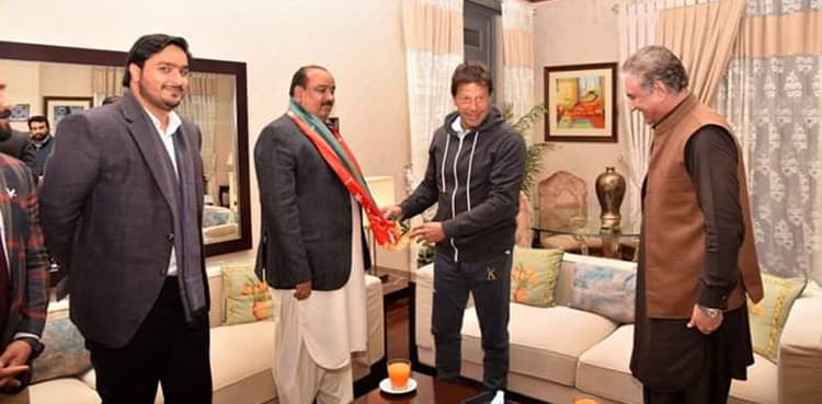 Senior politician Malik Zafar Raan joins PTI