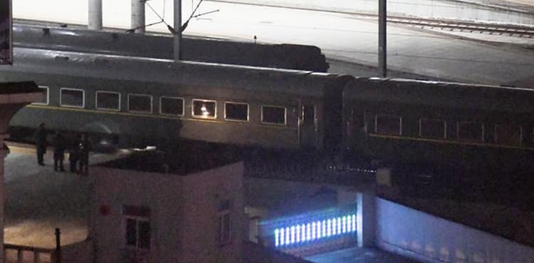 North Korea's Kim begins long train trip to Vietnam for summit with Trump: report