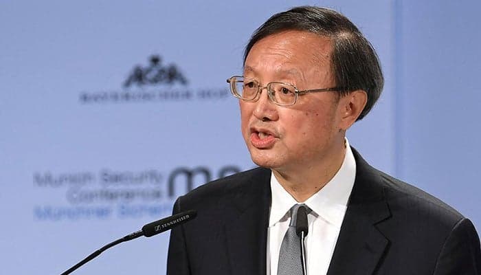 New Silk Road critics are 'prejudiced', China's top diplomat says