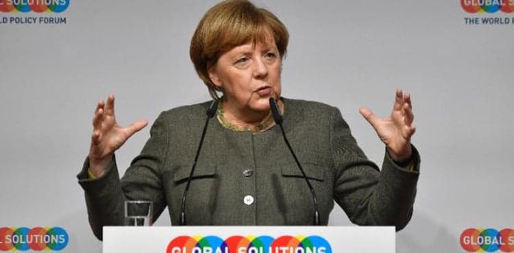 German Chancellor Angela Merkel issues urgent warning