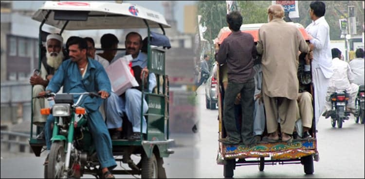 Sindh govt limits Qingqi rickshaw capacity to four passengers