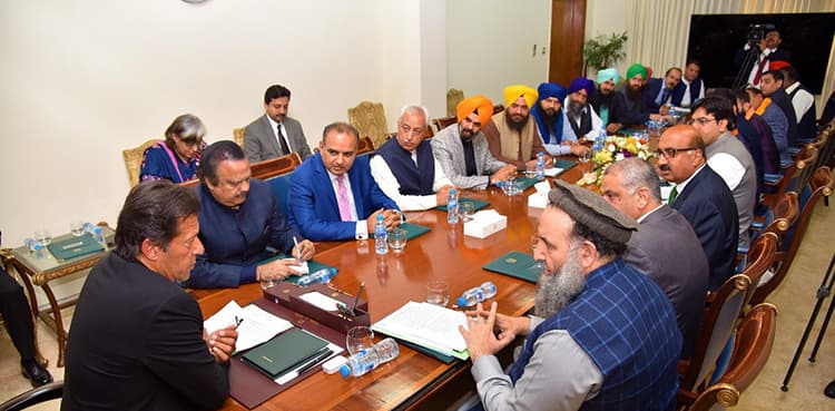 PM Khan meets Sikh, Hindu community representatives; minorities' welfare discussed