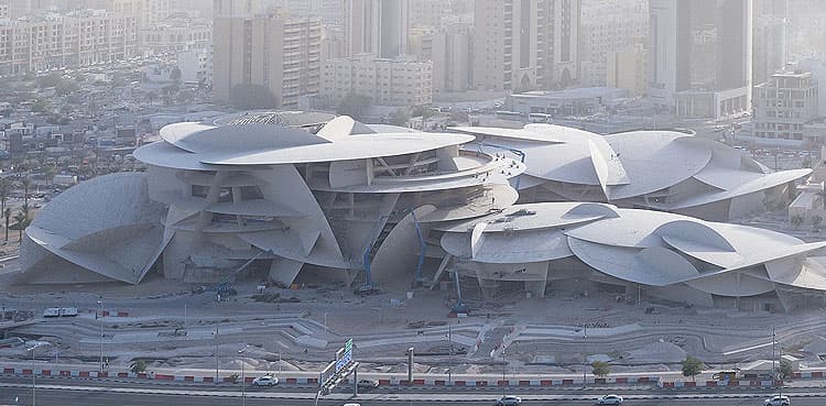 Qatar's 'desert rose' museum opens at last