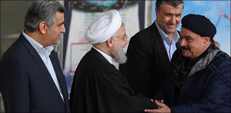 Sheikh Rasheed meets Iranian president