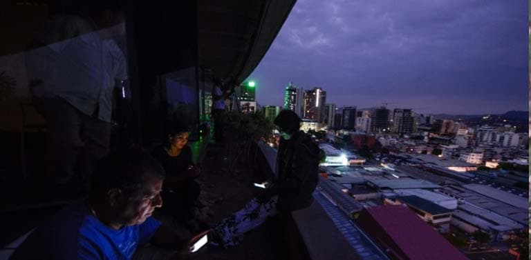Blackout darkens much of Venezuela in latest taste of economic woes