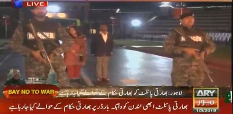 Pakistan's olive branch: Captured Indian pilot Abhinandan handed back