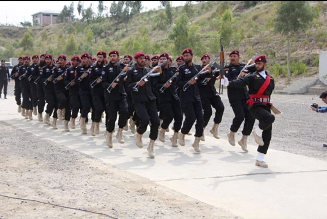Passing out parade of Elite Force held in Nowshera