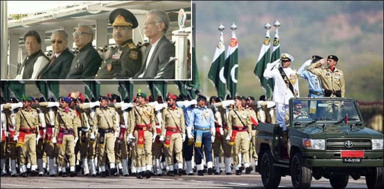 Nation celebrates Pakistan Day with spectacular military parade, gun salute