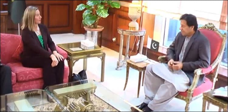 Top EU official lauds PM Khan’s handling of Pak-India situation