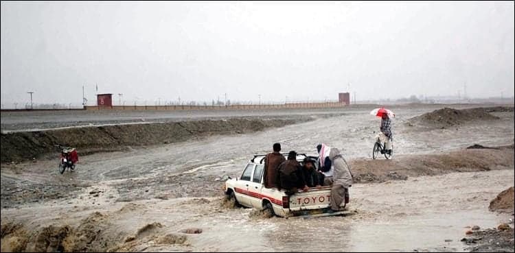 Five killed in rain related incidents in Balochistan