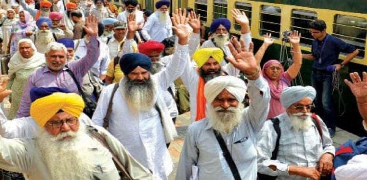 Ahsan Iqbal visits Nankana Sahib on Guru Nanak birth anniversary