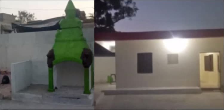 Sindh Rangers renovate Hindu temple in Karachi