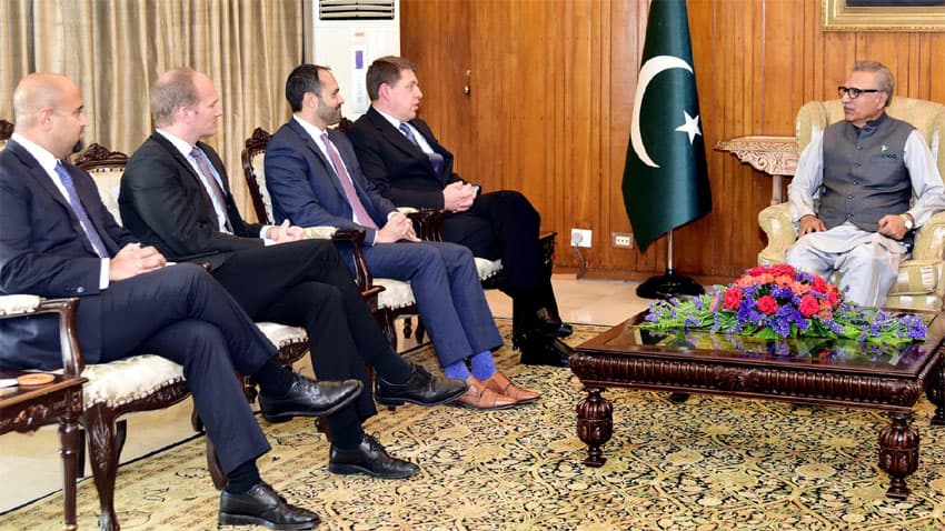 ExxonMobil's delegation calls on President Alvi