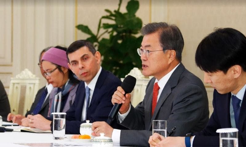 South Korea stands ready to facilitate 3rd Trump-Kim summit anytime: Moon