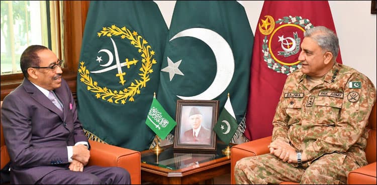 Saudi assistance defence minister meets COAS, discusses security cooperation
