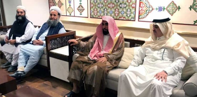 Imam-e-Kaaba Dr. Sheikh Juhany arrives in Islamabad