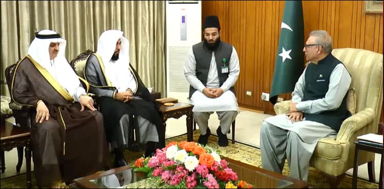 Pakistan values its ties with Saudi Arabia, President Alvi tells Imam-e-Kaaba