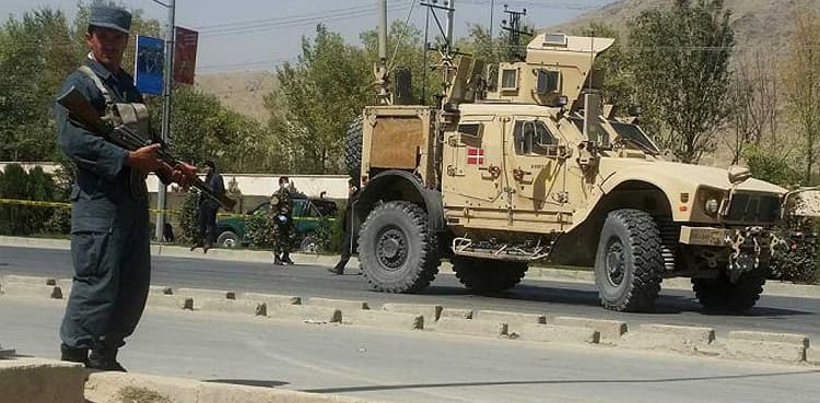Loud explosion, gunfire rock downtown Kabul in attack near ministry