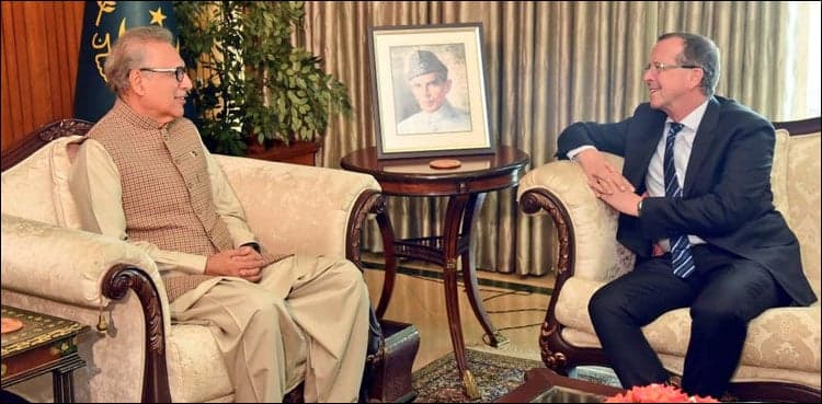 Alvi congratulates Martin Kobler on successful completion of tenure