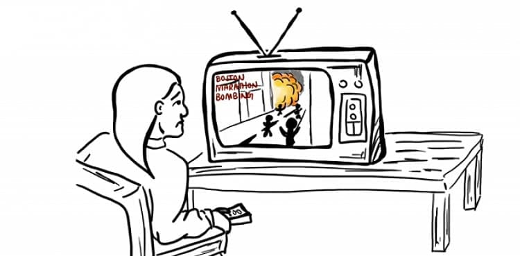 Media exposure to mass violence can fuel cycle of distress, study shows