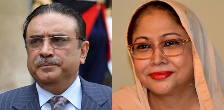 Accountability court to hear case against Zardari, Talpur tomorrow