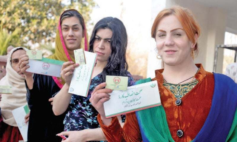 Transgender community gets health cards in KP