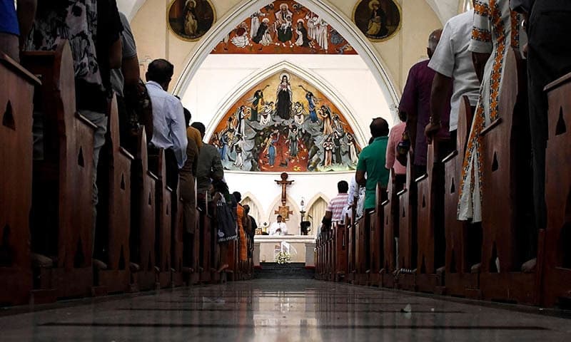 Sri Lanka's Catholics hold first Sunday mass after Easter attacks