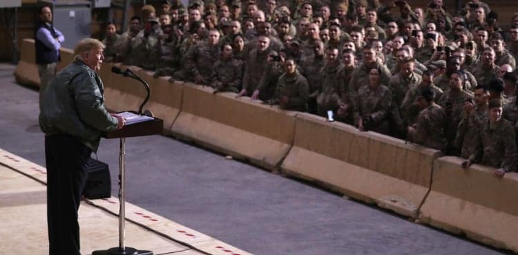Trump says he will send 1,500 troops to Middle East