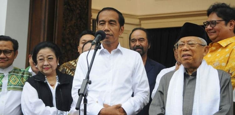 Indonesia's Joko Widodo re-elected president
