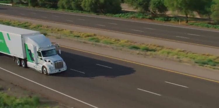 Self-driving trucks begin mail delivery test