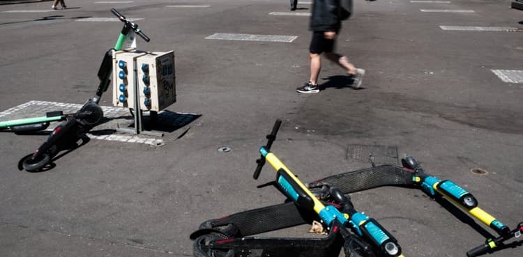 First electric scooter rider is no more