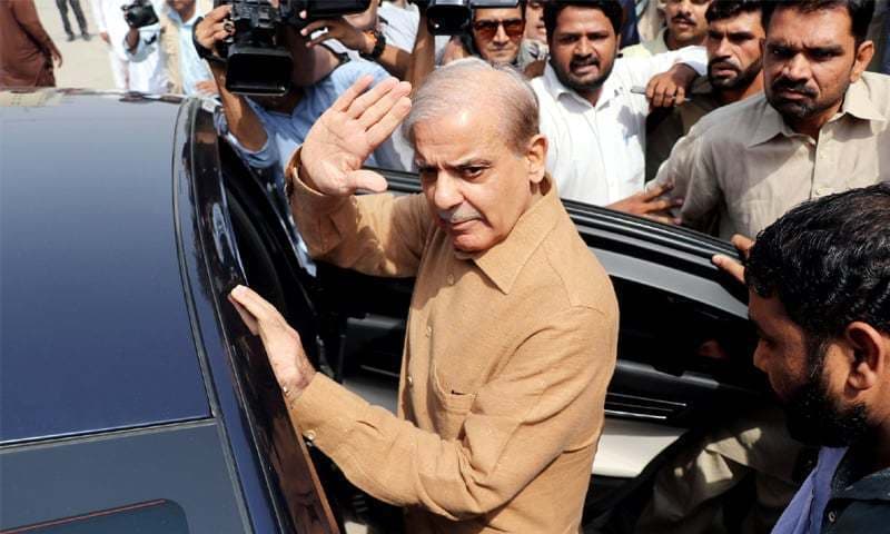 Shehbaz Sharif appears in LHC after covid recovery, gets bail extension