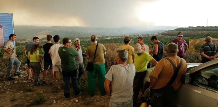 Spain wildfire triggers more evacuations