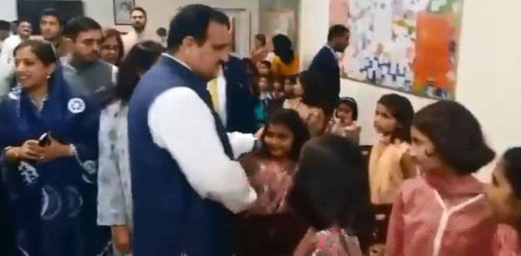 CM Punjab Usman Buzdar spends Eid with orphans