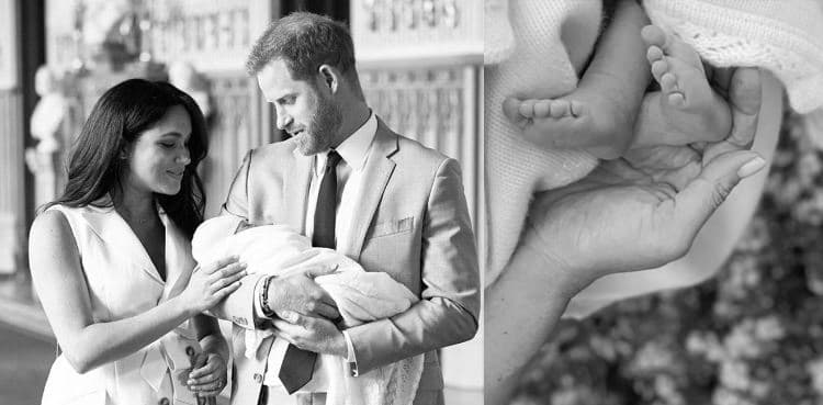 Prince Harry, Meghan Markle release baby Archie's new photo 
