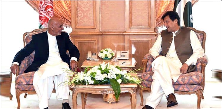 PM Khan, Afghan President discuss bilateral ties