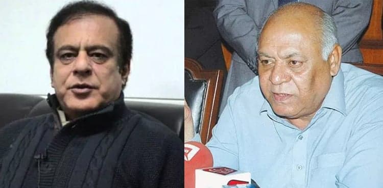 No-confidence motion: PTI Senator Shibli Faraz meets Hasil Bizenjo