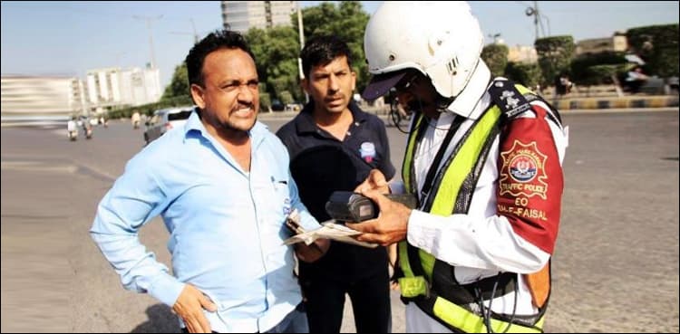 ‘Action to be taken against motorcyclists riding without helmets at Shahra-e-Faisal’