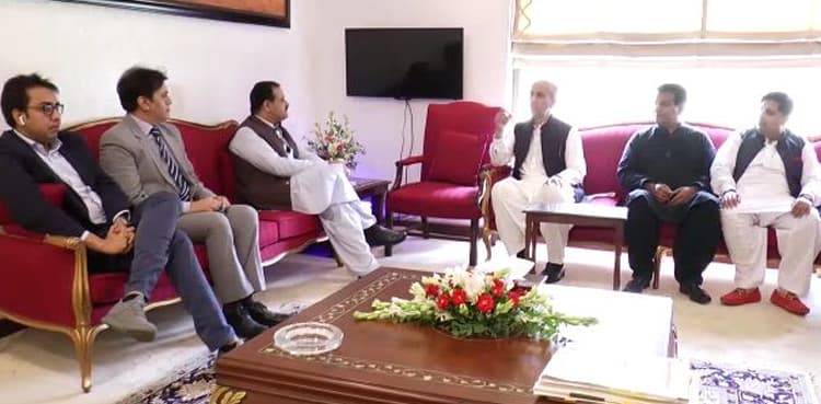 Aneel Mussarat calls on Punjab CM Usman Buzdar