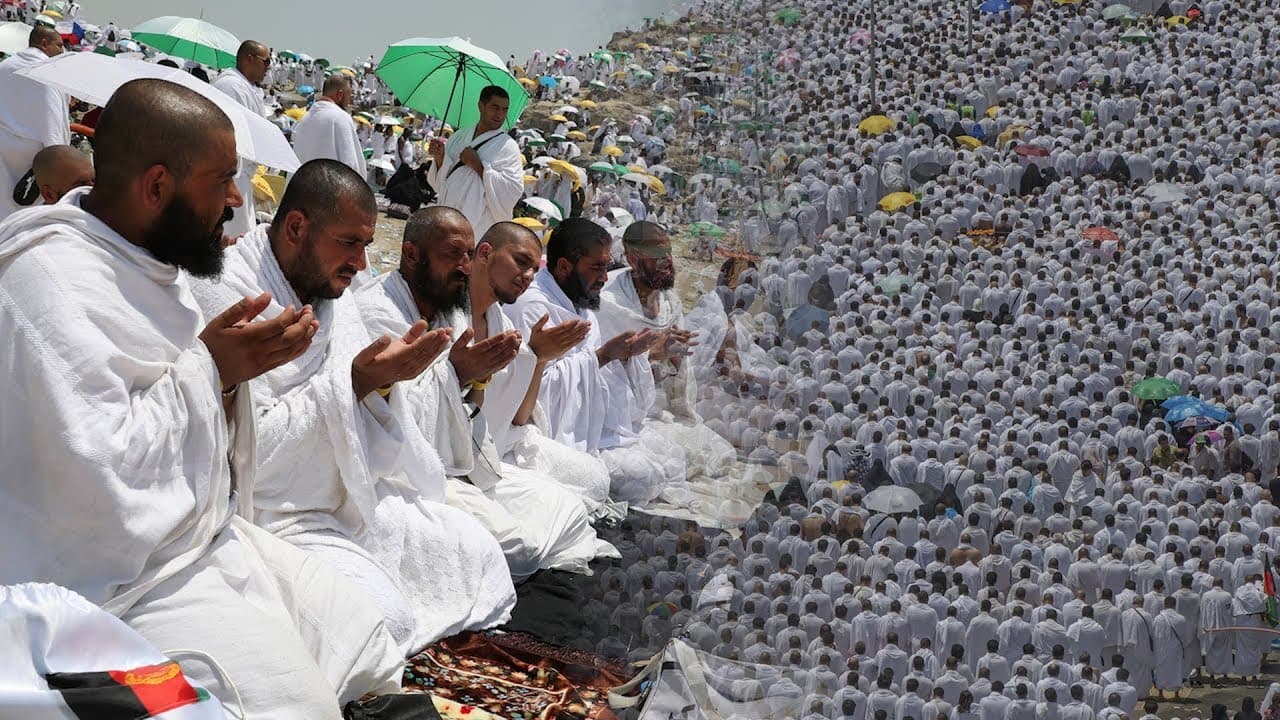 Over two million Hajj pilgrims in Maidan-e- Arafat