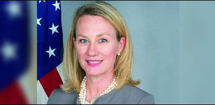Alice Wells due in Islamabad today for bilateral talks